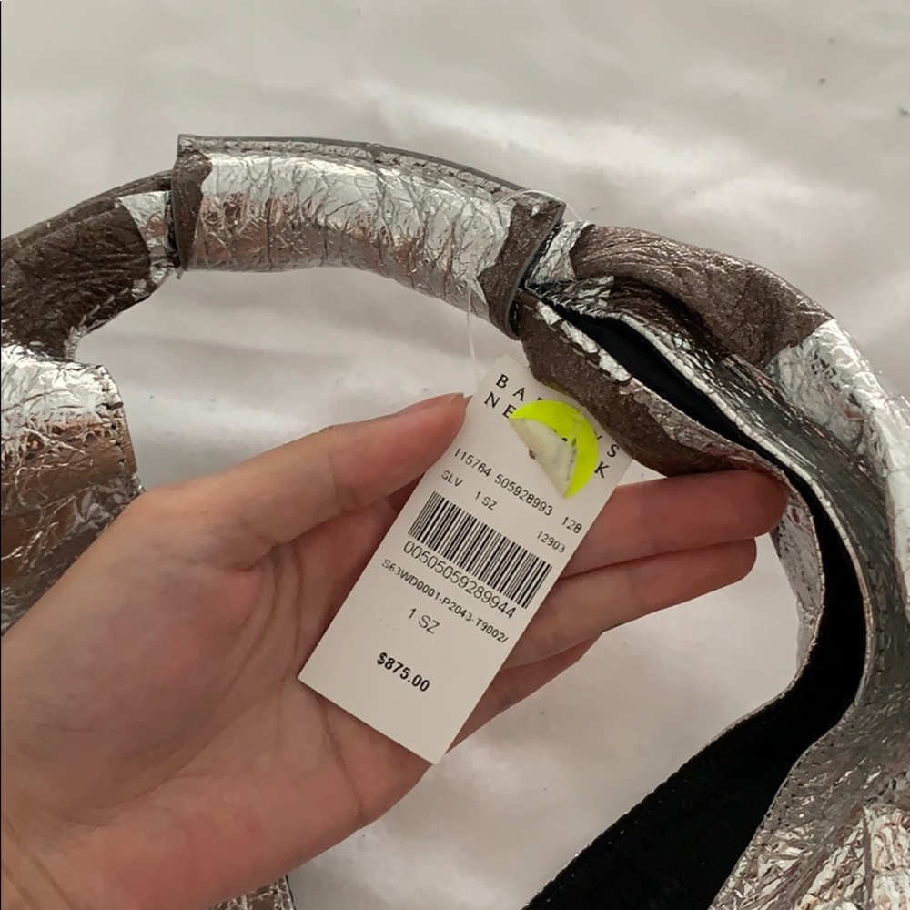 Maison Margiela Japanese Silver Crinkled Bag - Picture 3 of 6